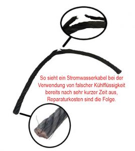 Stromwasserkabel Defekt